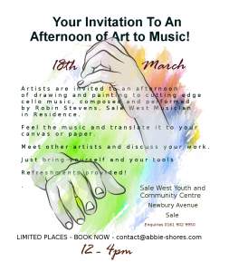 Your Invitation To An Afternoon Of Art To Music