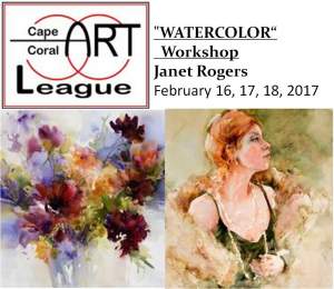 Watercolor Workshop With Janet Rogers Feb 16   17...