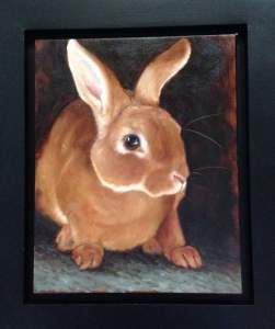 Make Mine Chocolate - Art Exhibit Of Rabbit...
