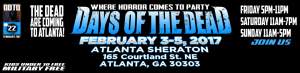 Days Of The Dead Horror Convention
