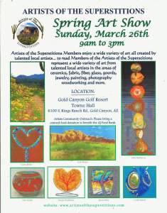 Artists Of The Superstitions Gold Resort Art Show