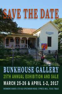 Bunkhouse Gallery Show And Sale