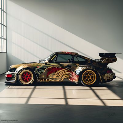 Cylinder Six Unveils A Fusion Of Automotive Excellence And Japanese Feudal Artistry In RWB Porsche Masterpiece