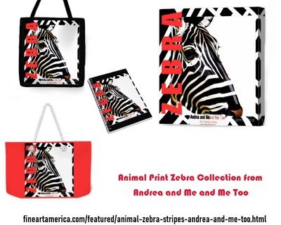 The Zebra Chic Collection Of Zebra Stripes Inspired Tote Bags, Wall Art, And Home Decor Fine Art America
