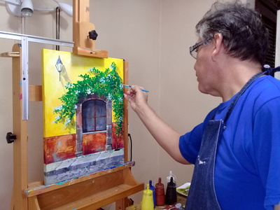 Paint A Mexican Window Live Online Workshop