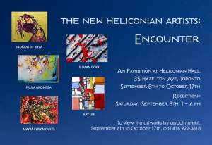 New Heliconian Artists Show Encounter