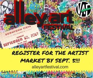 Alley Art Festival Sept 10 2017