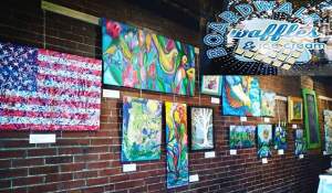 Genevieve Esson Art At Boardwalk Waffles And Ice...
