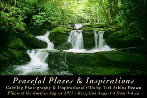 Peaceful Places and the passionate art they inspired by Teri Atkins Brown