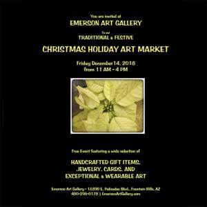 Emerson Art Gallery Holiday Art Market
