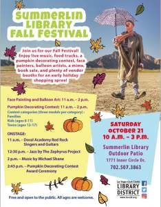 Summerlin Library Fall Festival