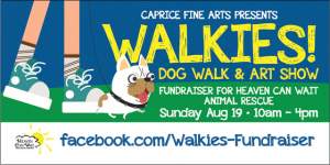 Walkies Dog Walk And Art Show Fundraiser