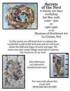 Secrets Of The Nest - A Family Art Days Workshop...