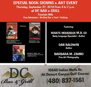 Special Book Signing And Art Event