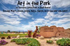 Art In The Park Dinosaur Caves Pismo Beach