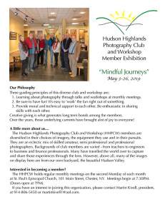 Hudson Highlands Photography Club And Workshop...
