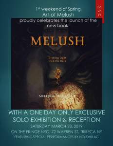 Melush Drawing Light From The Dark Book Launch...