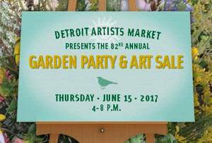 Detroit Artists Market Garden Party