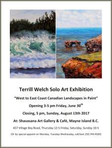 Terrill Welch Solo Art Exhibition