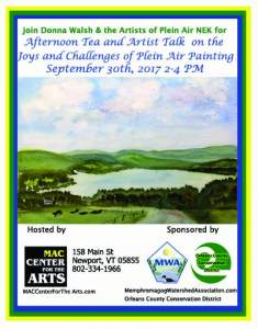Afternoon Tea And Artist Talk