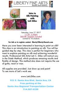 Silk Painting With Leti Stiles