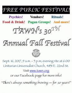 Tawn Annual Fall Festival