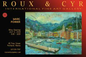 Opening Reception At The Roux And Cyr Gallery