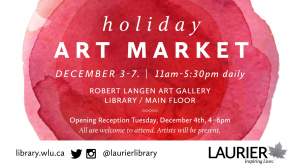 Robert Langen Art Gallery - Holiday Art Market