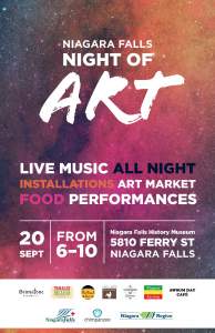 Niagara Falls Ontario Canada  - Night Of Art