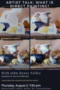 What Is Direct Painting Talk By John Folley