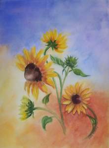 Watercolor Exhibit By Judy Palfrey At New...