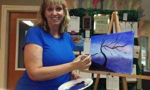 December 9 2017 Holiday Paint Class New...