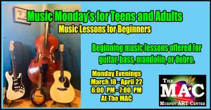Music Mondays Beginners Class For Teens And...