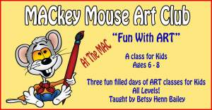 Fun With Art For Kids 6 To 8 Years Old At The Mac