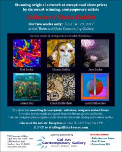 Collector's Choice Exhibit - Sponsored By Cal Art...