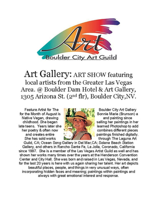 Feature Art Show At Boulder City Art Gallery...