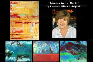 Window To The World By Rosemary Riddle-achelpohl 