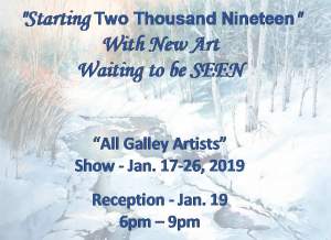 New Year And New Art By All Gallery Artists Show...