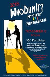 Whodunit Mystery Art Fundraiser