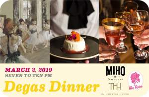 Degas Dinner At Sparks Gallery