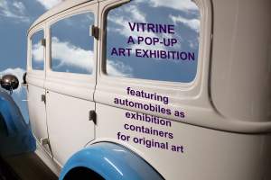 Pop-up Art Exhibition Vitrine