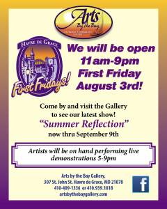 Join Arts By The Bay Gallery For 1st Friday...