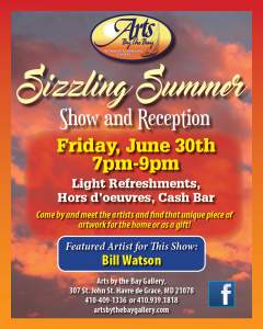 Arts By The Bay Gallery Announces Sizzling Summer...