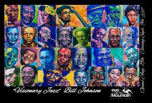 Visionary Jazz New Art By Bill Johnson